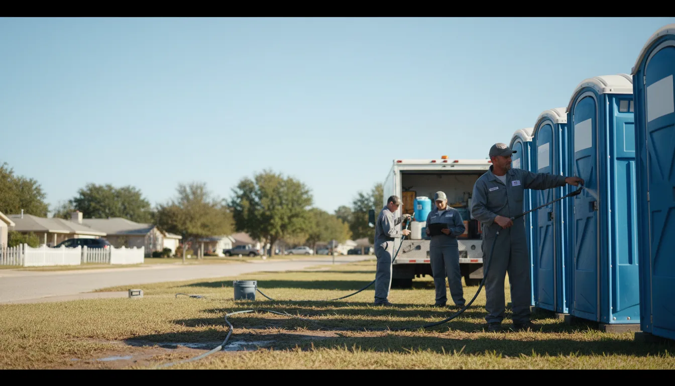 Long-Term Portable Toilet Rental in Mediapolis, IA near me